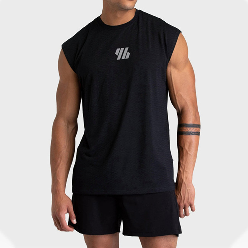 Sleeveless Undershirt - Colete de Ginástica Masculino Novo de