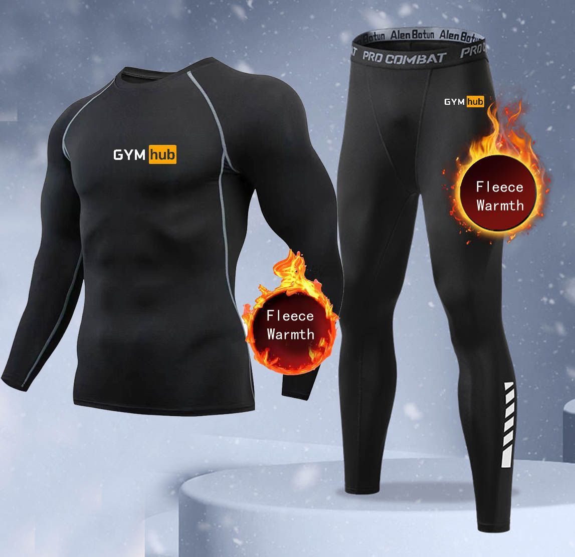Thermal Long John - Novo Conjunto de Roupa Íntima Térmica