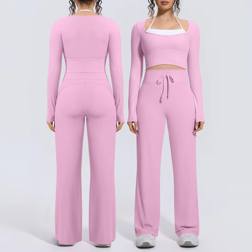 Compression Long Pant - Conjunto de Yoga Feminino 2 Peças: