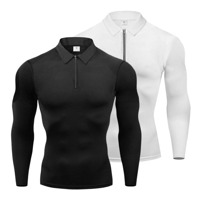Outono masculino treinamento e - T Shirt Tight Fit avaliação e preço