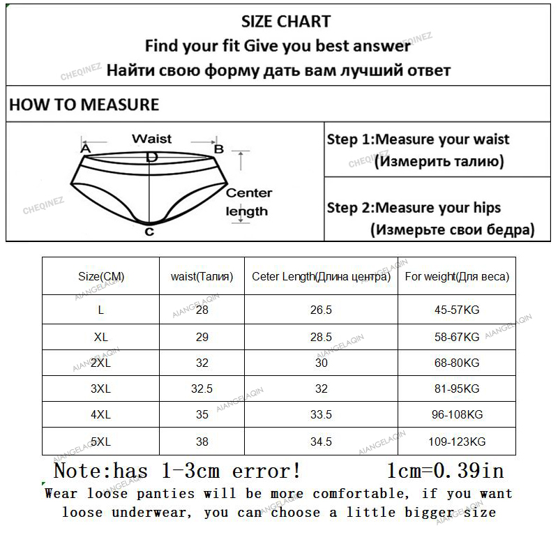 6 pçs/lote calcinha feminina c - Multi Pack Underwear avaliação e preço