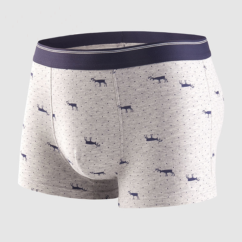 Men's Sexy Roupa Interior de A - Boxer Brief Pack Cotton avaliação e preço