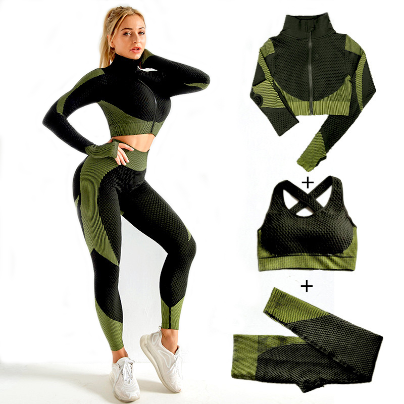Mulheres sem costura conjuntos - Compression Long Pant avaliação e preço