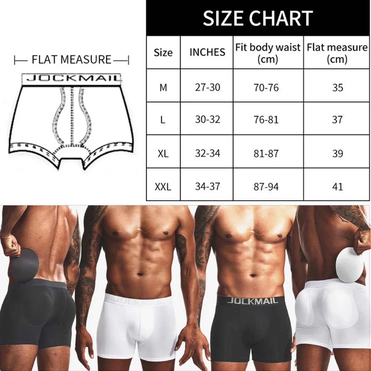 Homens confortáveis de algodão - Boxer Brief Pack Cotton avaliação e preço
